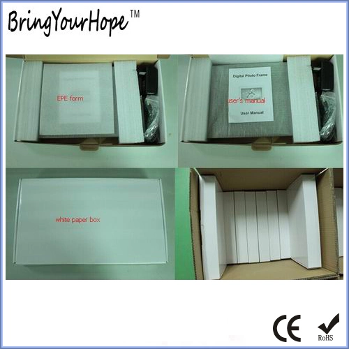 Hot Selling Gift 10 Inch Plastic Digital Picture Frame (XH-DPF-102B)