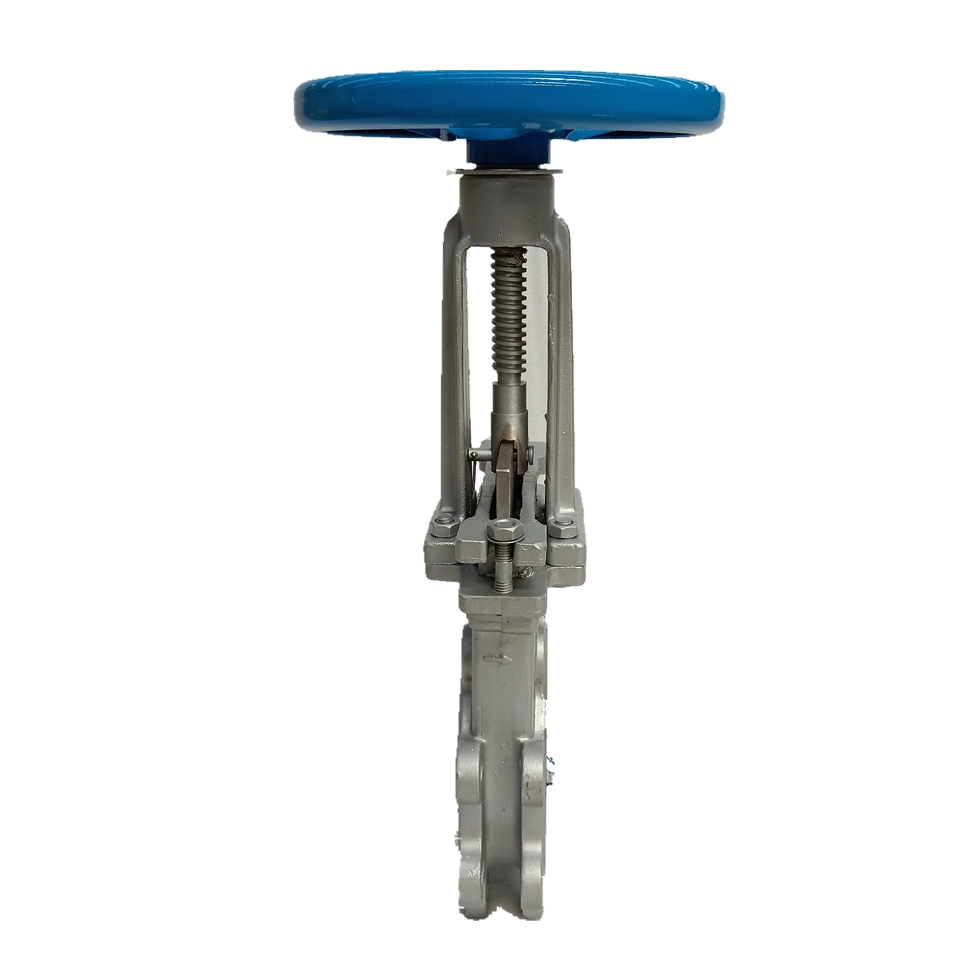 SS304 SS316 Rising Stem Metal Seat Seal Knife Gate Valve