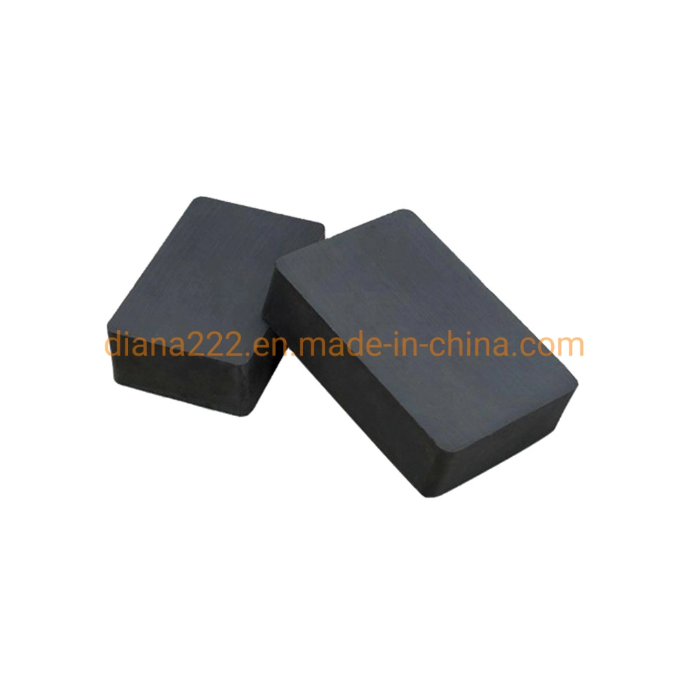 Y25 Cheap Price Big Block Ferrite Magnet / Arc Ferrite Magnetic Powder