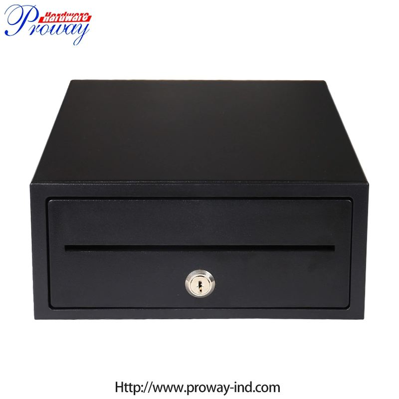 Supermarket Shop Cheque Slots Small Cash Register Drawer Rj11 Economical Electronic Security Cashier Metal Cash Drawer