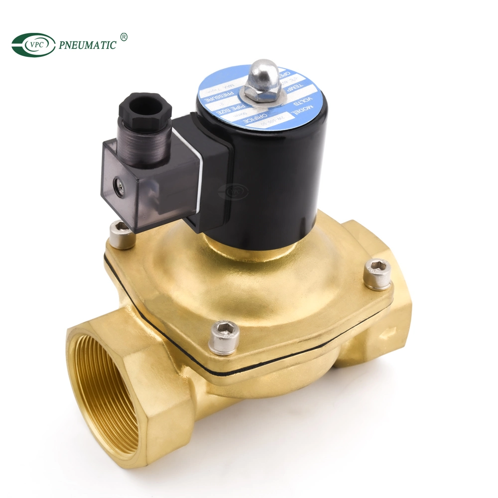 2W (UD) Series Brass Body Direct Acting Small Orifice Solenoid Valve