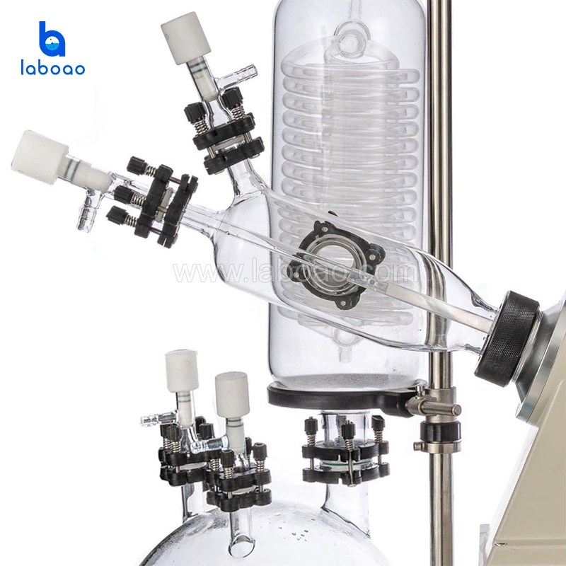 New 20L Rotary Evaporator with Efficient Glass Condenser Cooling