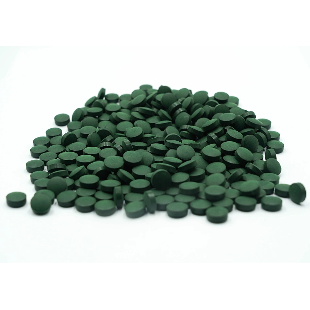 Food Grade 120 Mesh Spirulina Tablets 200mg 250mg 500mg