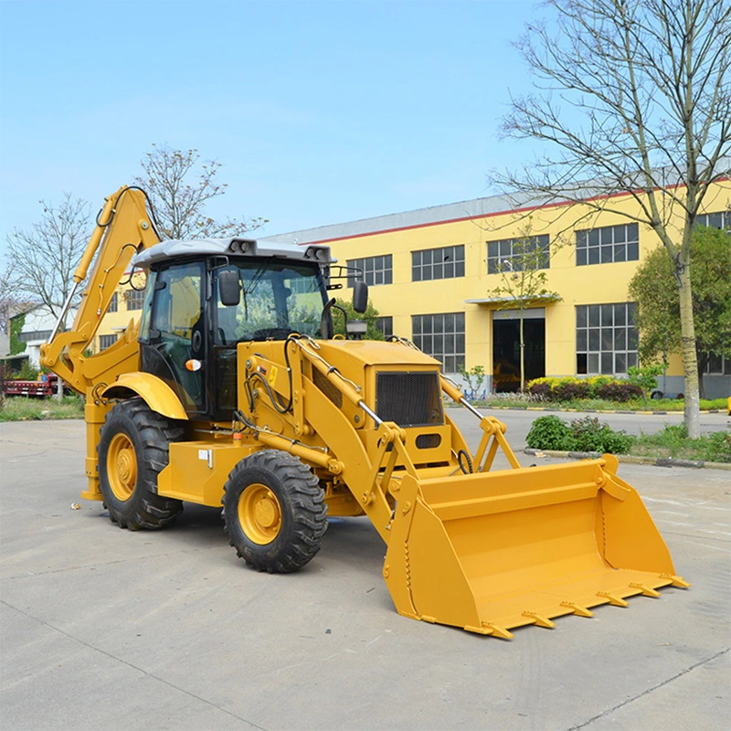 Enclosed Cab New Backhoe Loaders Prices Big with Attachments