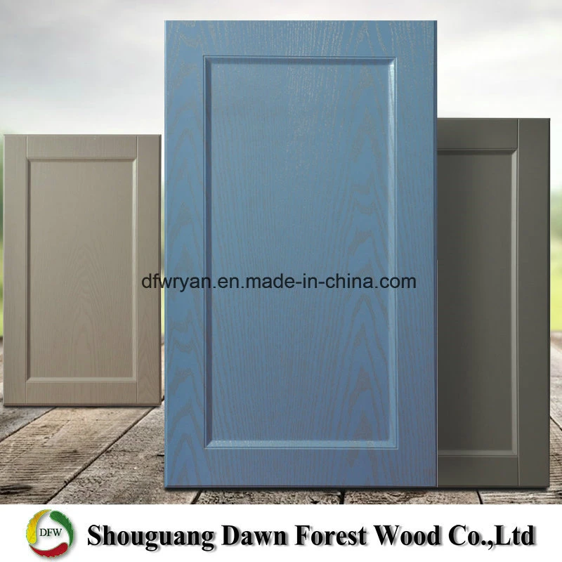 PVC Vacuum Thermofoil MDF Kitchen Cabinet Door