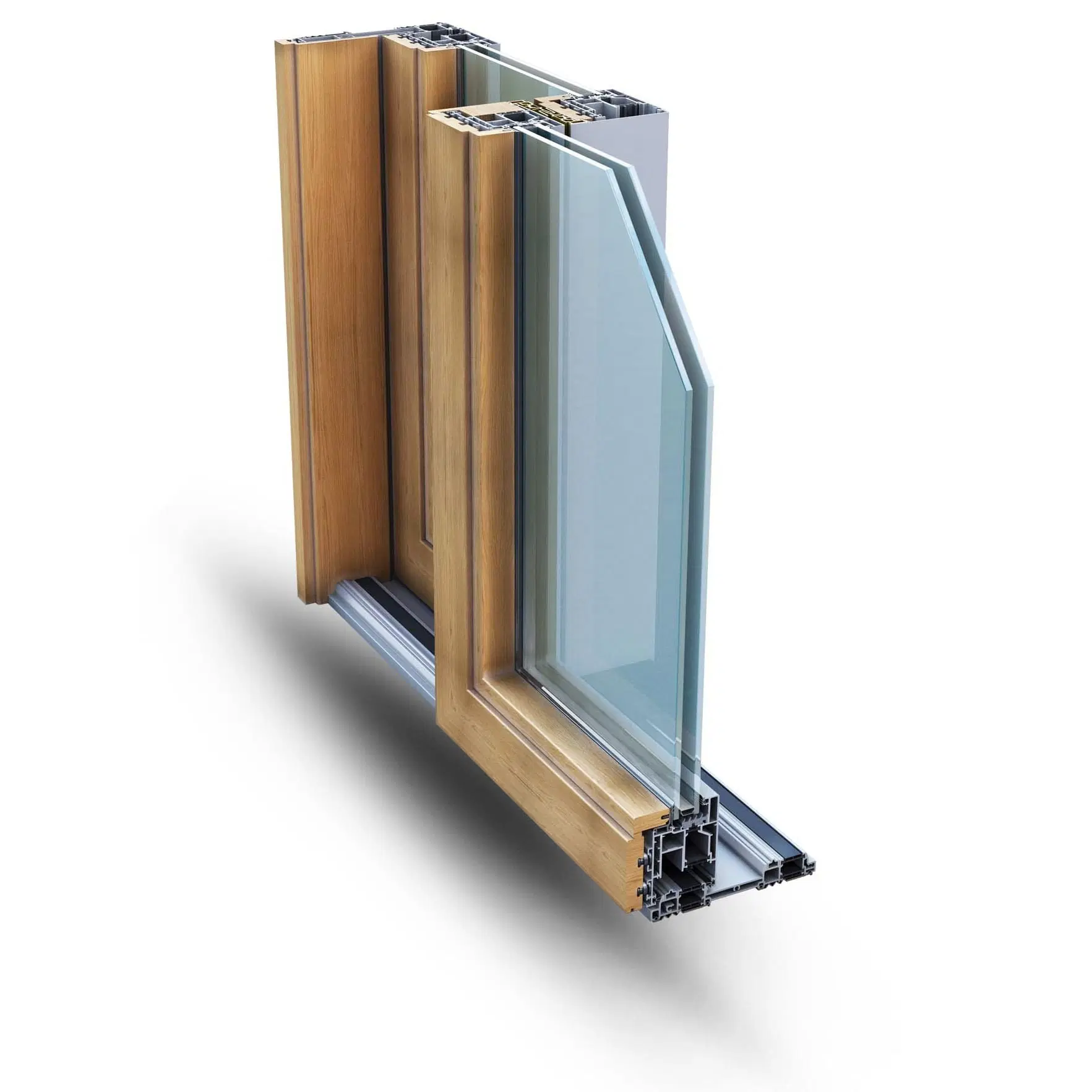 High quality/High cost performance Colors Sliding Aluminum Custom Window and Door Frame Profile