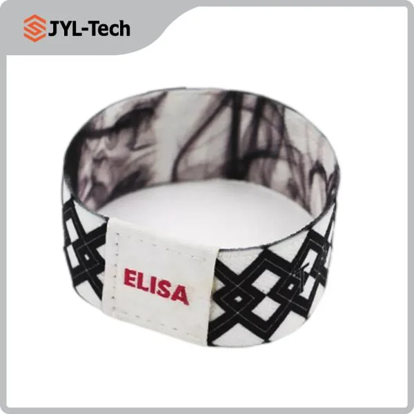 RFID Stretchy Wrist Band Chip Embedded Woven NFC Elastic Wristband