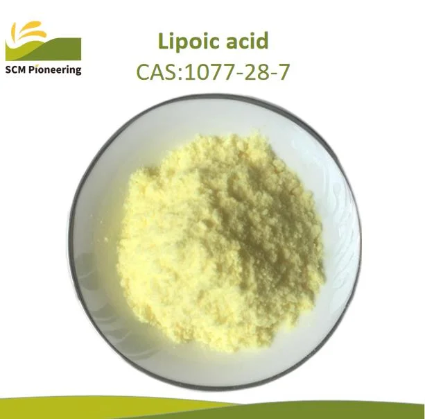 Chemical Raw Materialn Antioxidant Alpha Lipoic Acid CAS: 1077-28-7