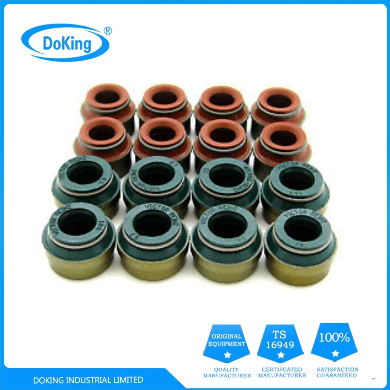 Diesel Engine Valve Stem Oil Seal FKM Material 13207-81W00