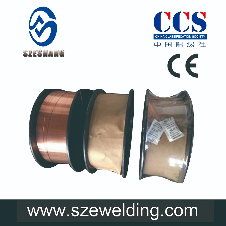 Er70s-6 Welding Wire 0.8mm 15kg/D270 Plastic Spool MIG Wire/ MIG Welding Wire/ Welding Product with Copper Coated