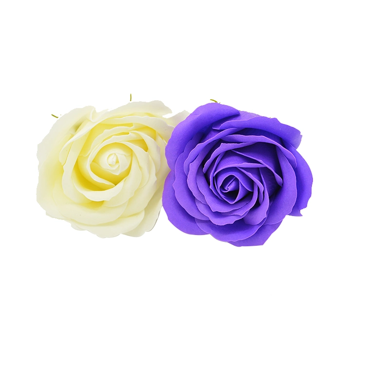 Artificial Flower Soap Rose Head 6cm for Wedding Decoration