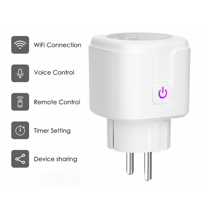 WiFi Smart Plug Socket Outlet WLAN Smart Steckdose Timing Socket