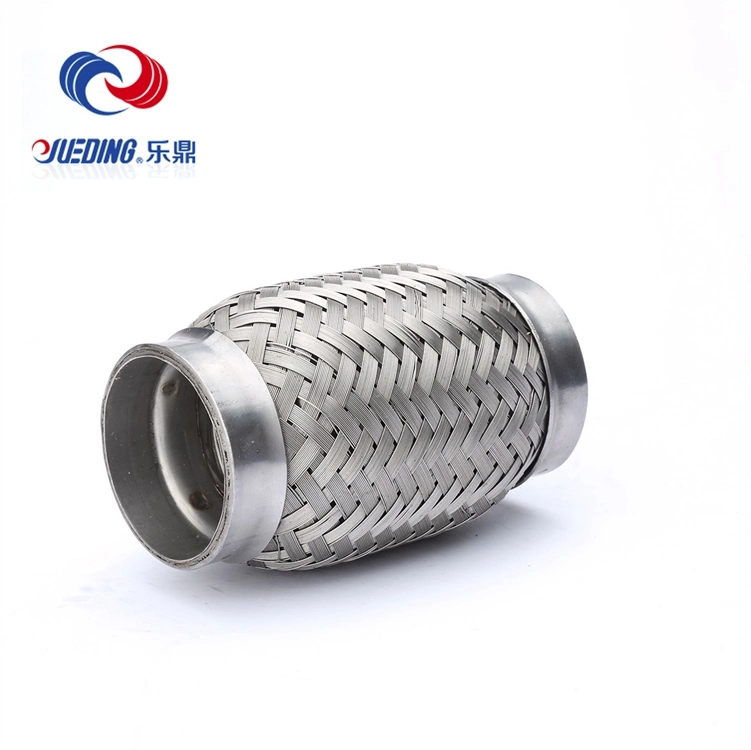 2.5 Inch Diameter Exhaust Braided Inner Flex Extension Pipe Connector Tube