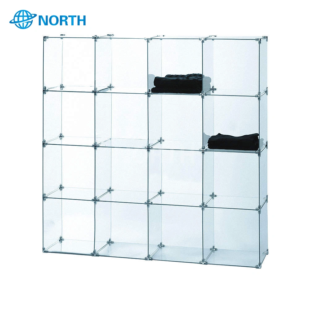 Customized Free Standing Glass Tower Showcase Display Cabinet, Glass Cabinets Display Showcase