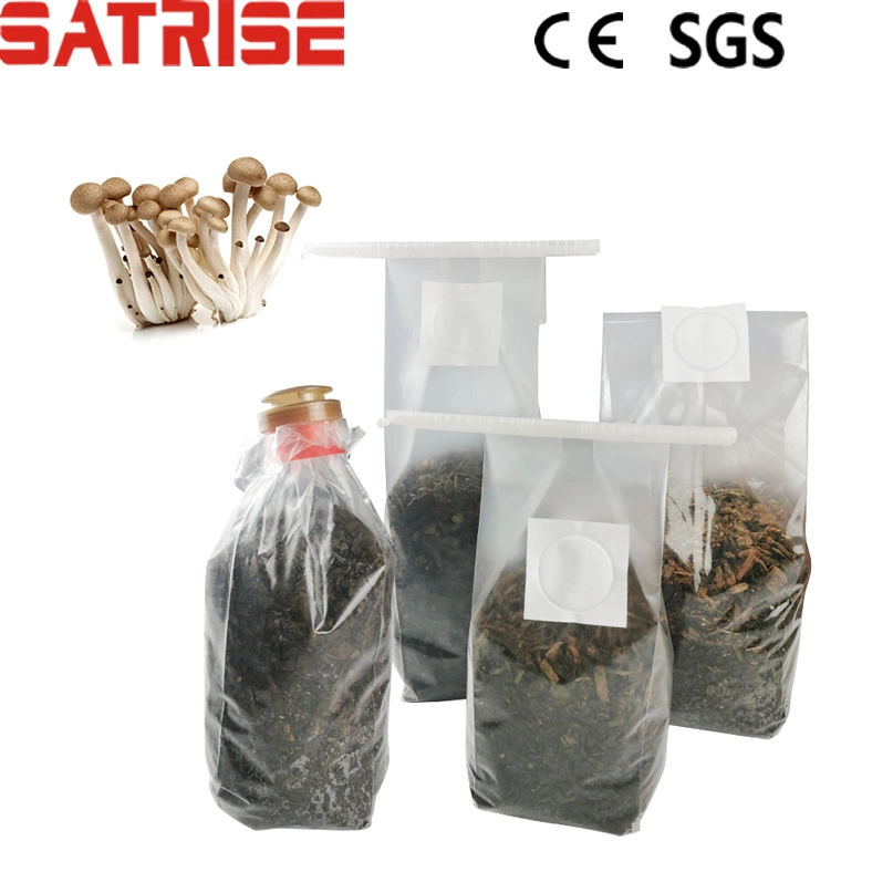 Taille personnalisable Gusseted Autoclavable 0.2/0.5 microns respirante du filtre à sacs en plastique PP Mushroom croître frayer des sacs de culture