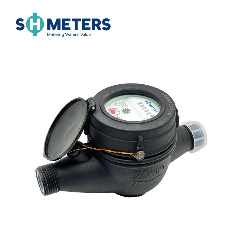 High quality/High cost performance  1/2inch~2inch Reed Switch Domestic Plastic Multi Jet Water Meters