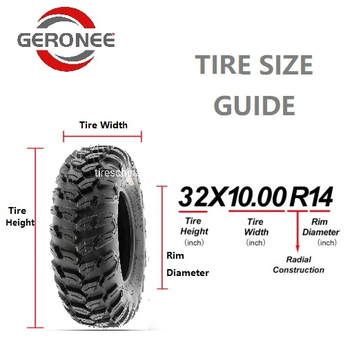 ATV UTV Quads Tire Tyre 30X10r14 32X10r14 32X10r15 35X10r15 Radial Structure with Nylon Wire off Road ATV/UTV Tyres for Brazil Market