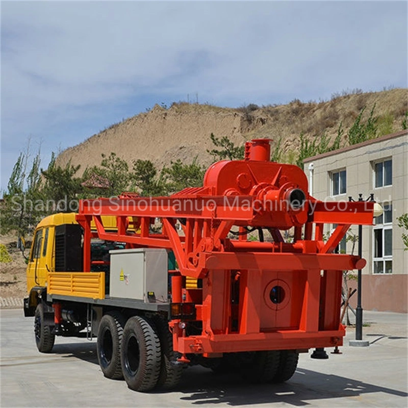 Big Hole Engineering Construction Drilling Rig Truck Mounted Mud Reverse Circulation Drill Rig