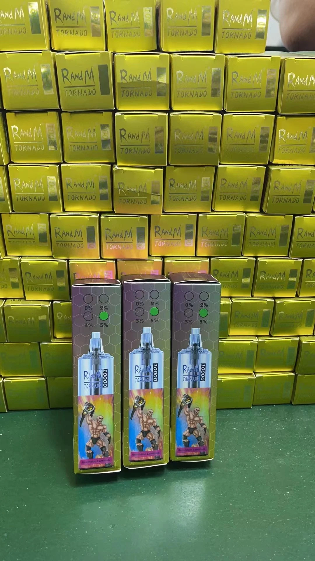 Factory Wholesale/Supplier Disposable E Cigarette Randm Tornado 10000 Puff