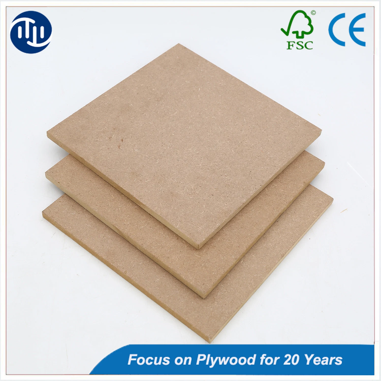 Raw MDF 6mm 4'*8' Sheets MDF Fiber Boards / Laminates Sheets