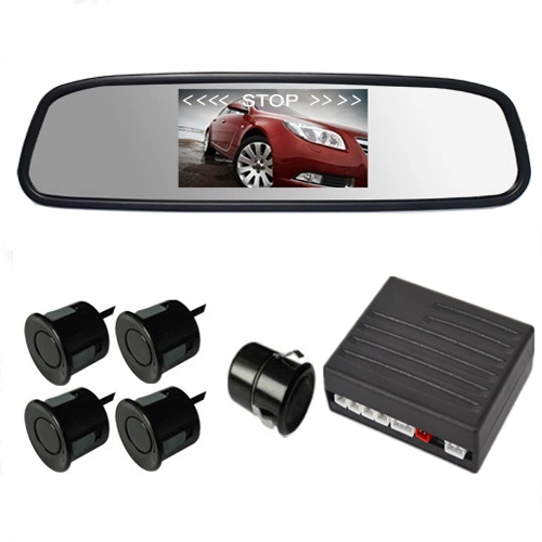 Colorful TFT-LCD Mirror Displaying Video Parking Sensor