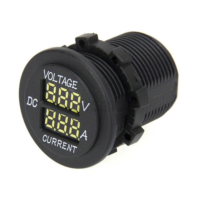 Hot Selling Dual Car Charger Voltmeter Socket Car Phone Accessories DC 12V LED Digital Voltmeter Battery