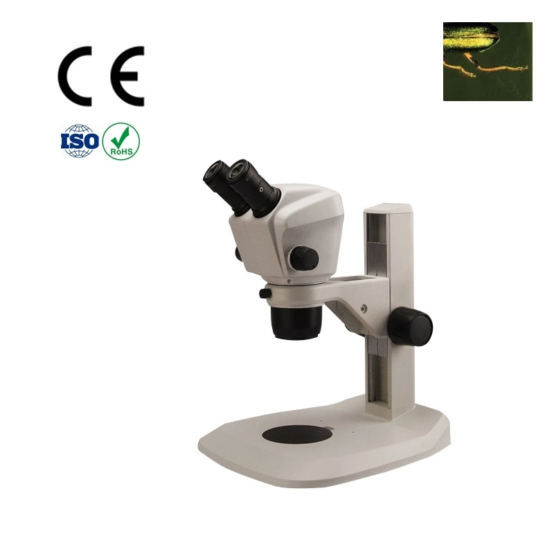 Sz Series Standard Magnification 7X-45X Zoom Stereo Microscope (CE)