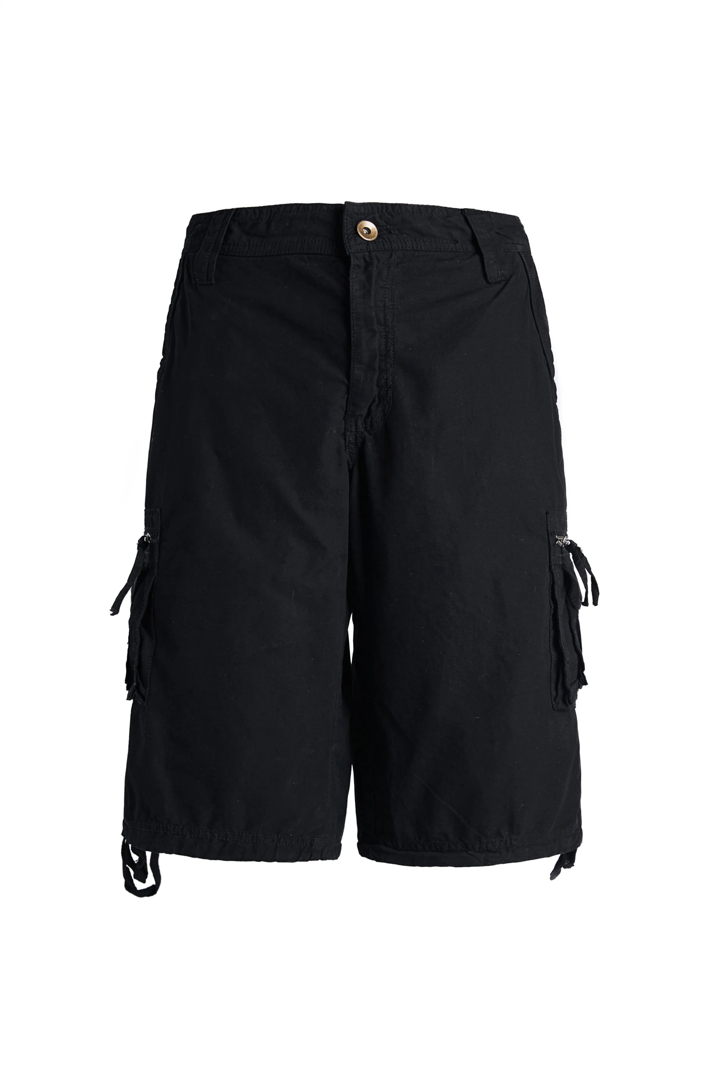 Men's Twill 8 Pockets Cotton Cargo Short Customize Logo Leisure Clothes Wears