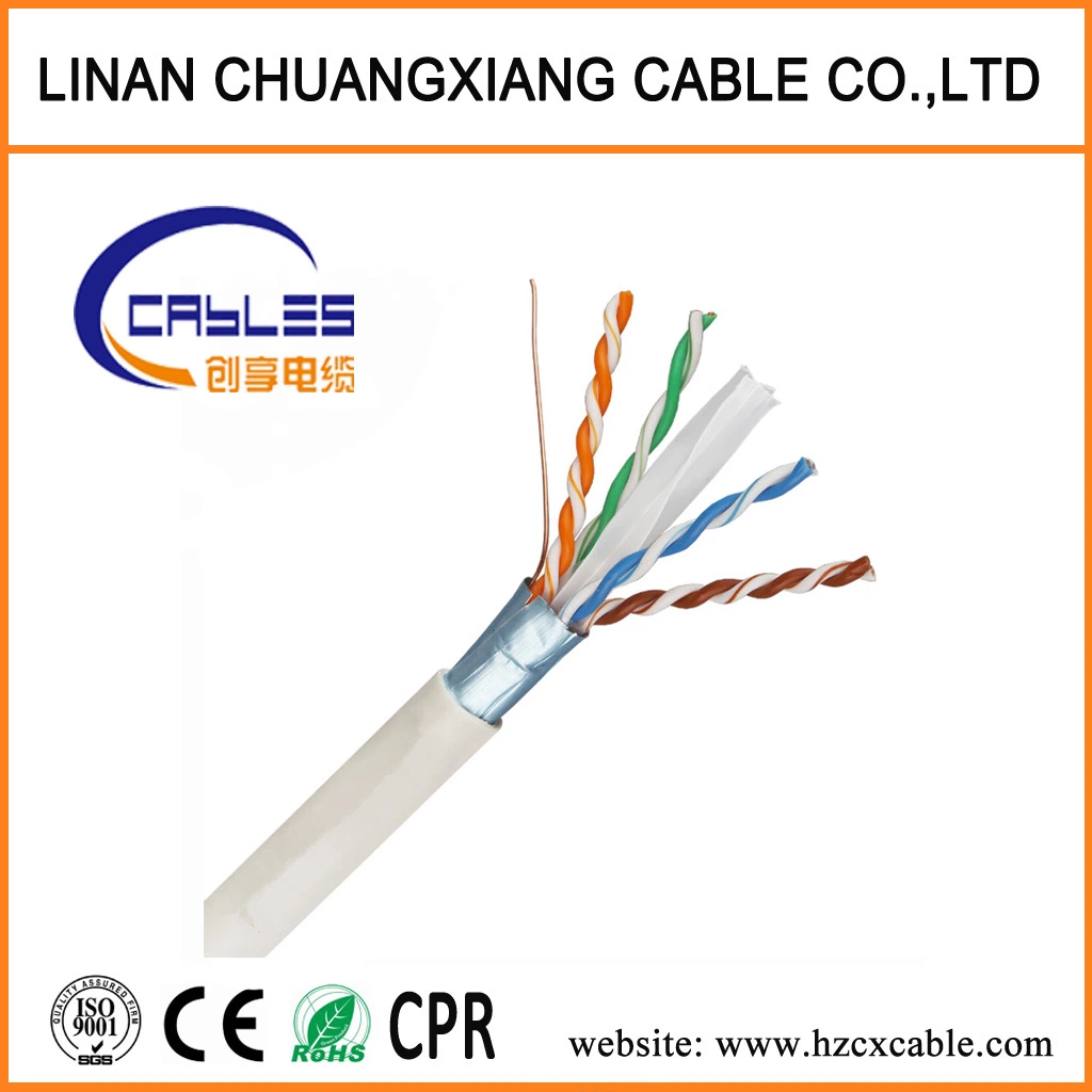 LAN Able Utpcat6 FTP SFTP CAT6 Copper Wire Network Cable Communication Cable Data Cable with Patch Cord RJ45 Computer Cable