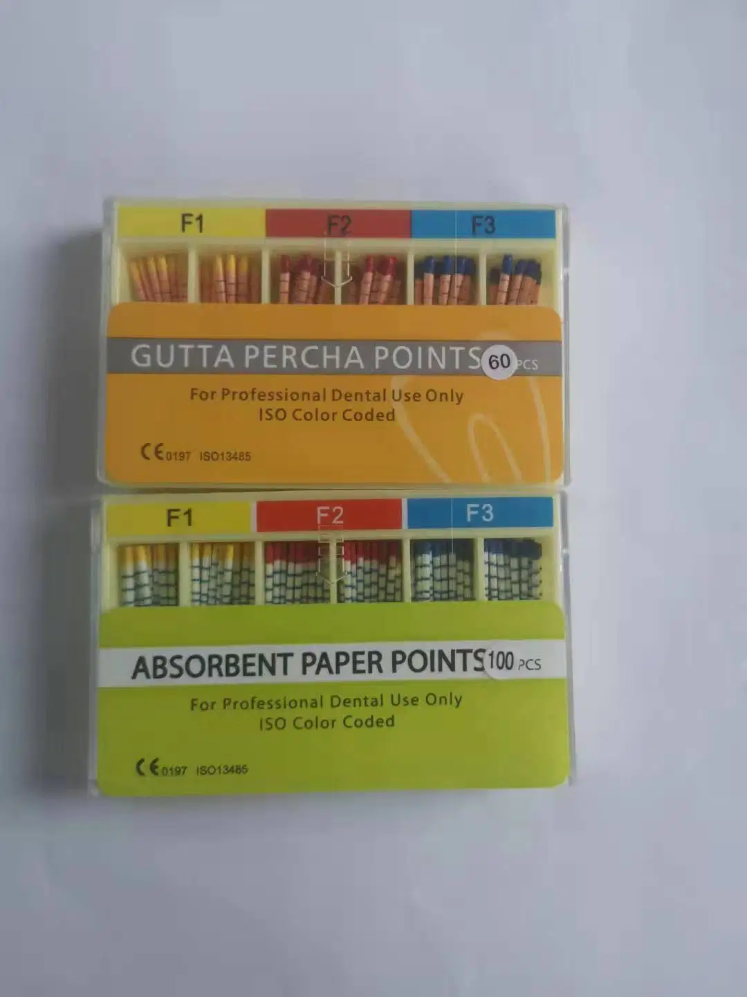 Dentale Endodontische Füllung Materialien Absorbierende Papier Punkt