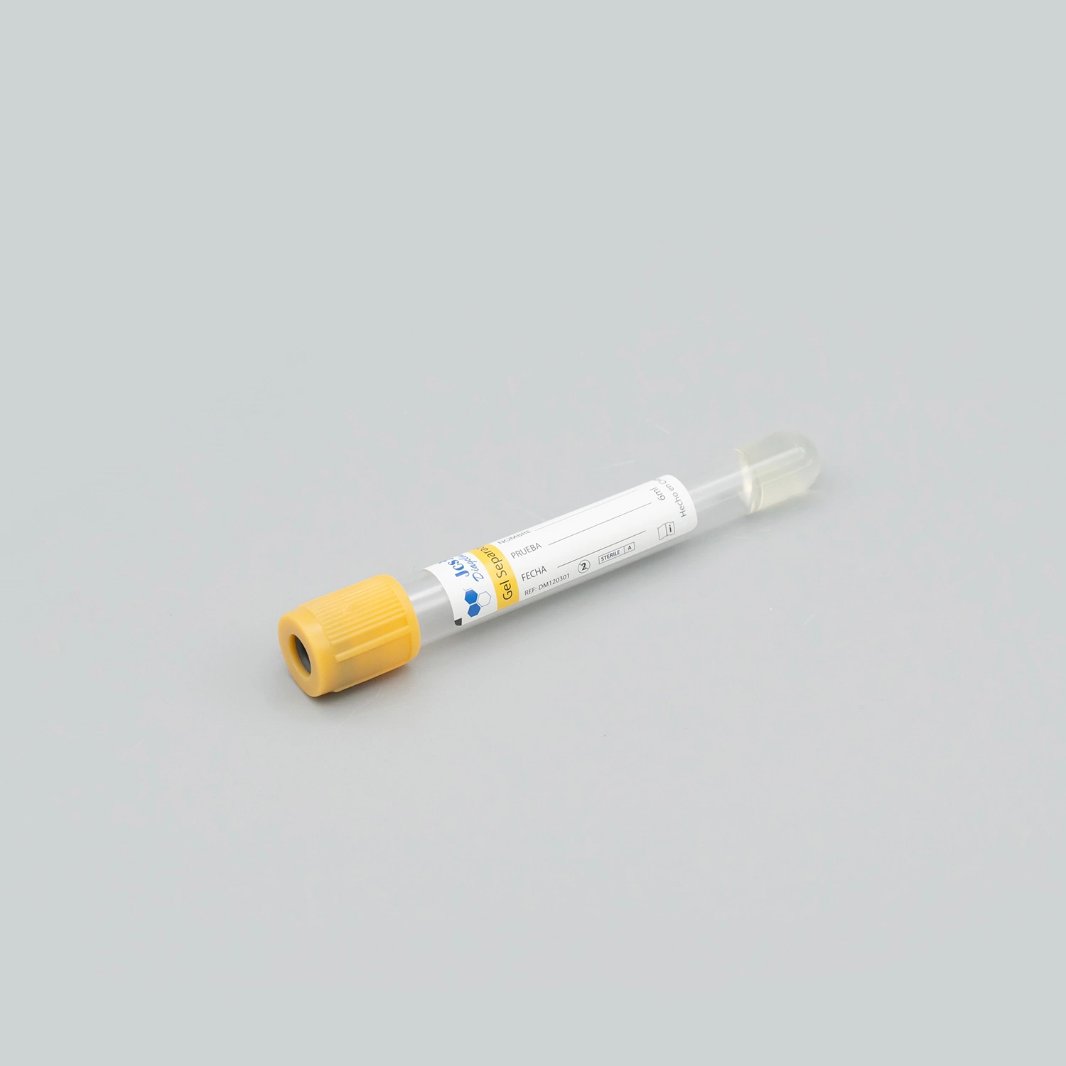 Disposables EDTA Blood Tube No Additive Plain Vacuum Blood Collection Tube