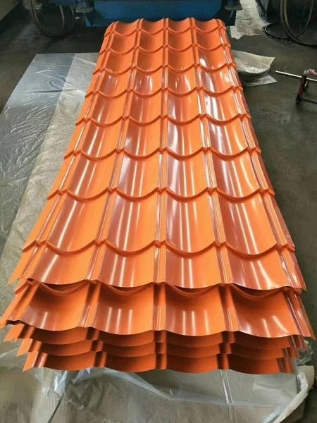 Pre Color Coated Galvanized Iron Profile Sheets PPGI Plates Painted Roofing Sheets