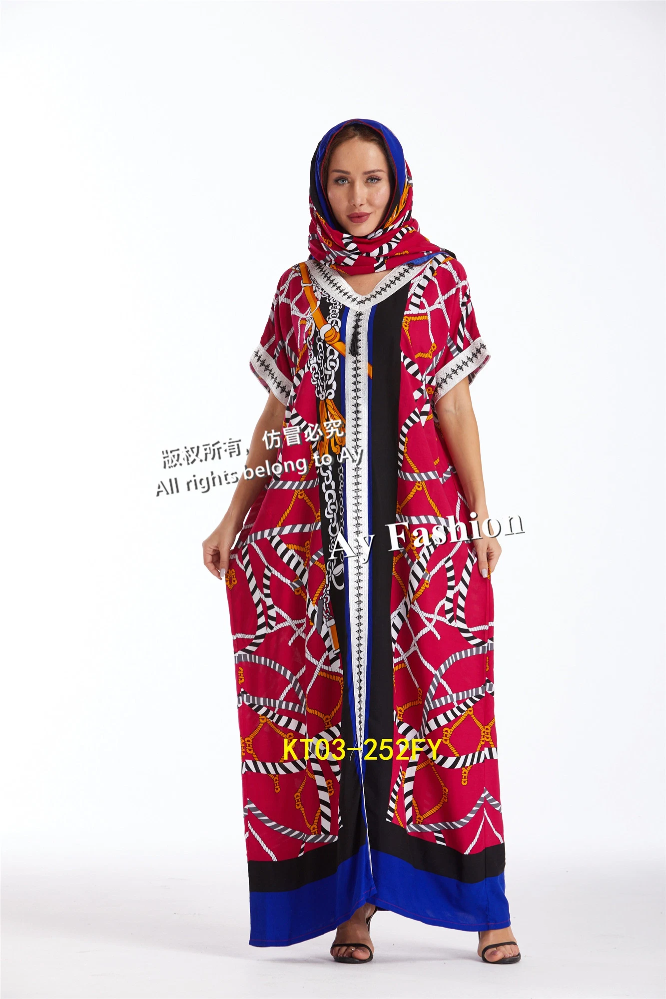 Four Color Afrian Women Beautiful Dress