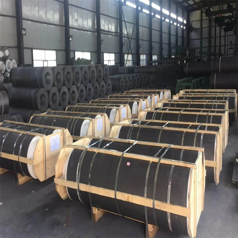 Low Resistance UHP Shp HP RP Graphite Electrode for Melting Copper