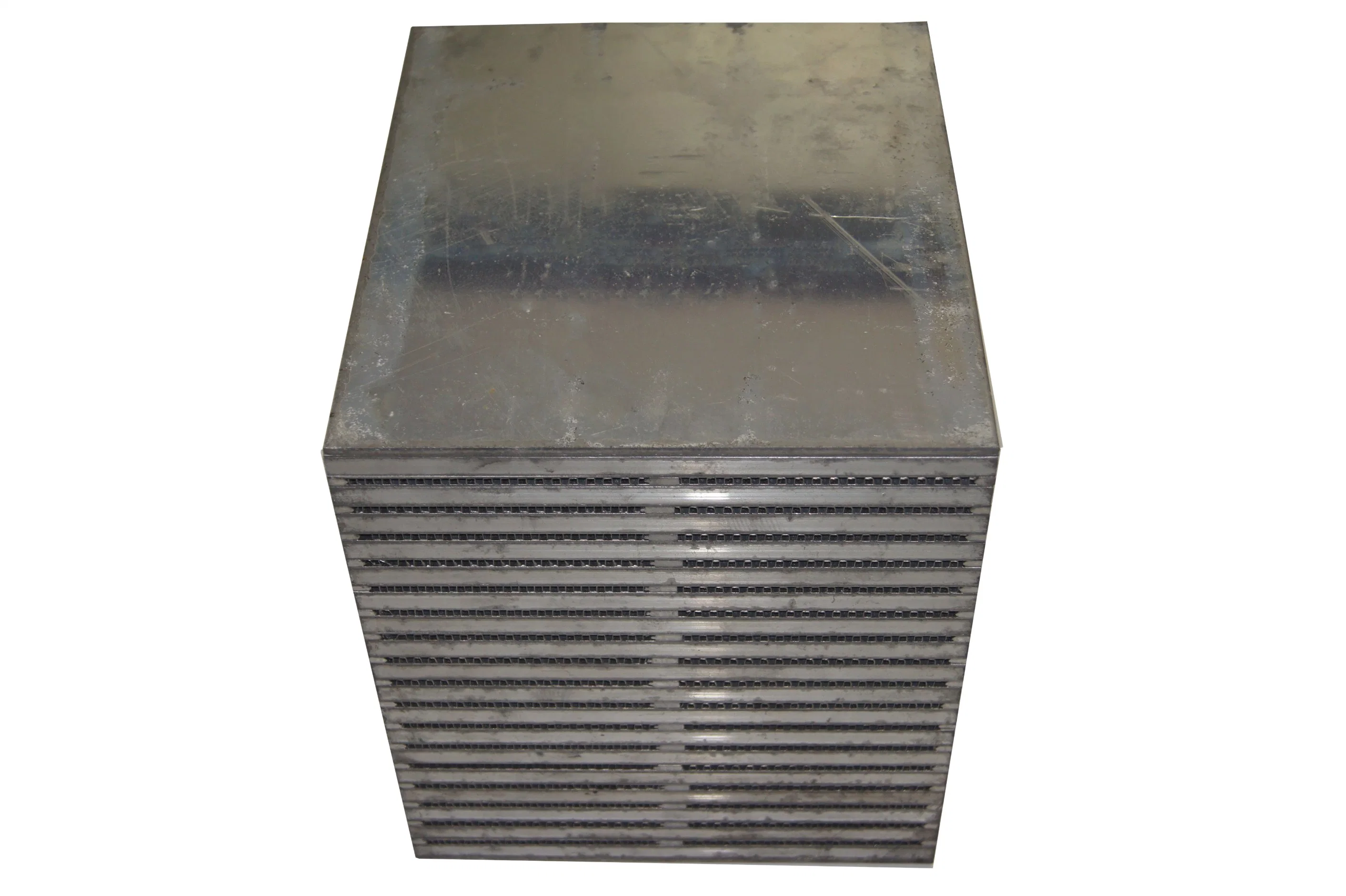 Bar-Plate Fin Heat Exchanger Radiator for Small Machinery