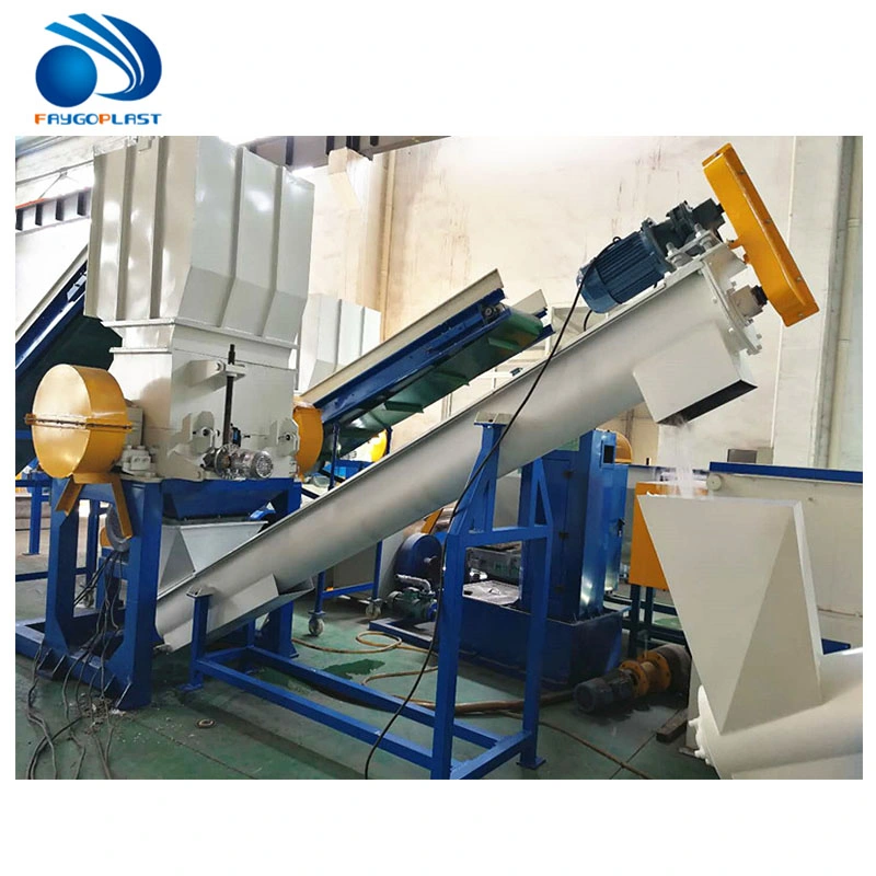 Plastic Agricultural Films Crushing Recycling Machine/PE Film Washing Line