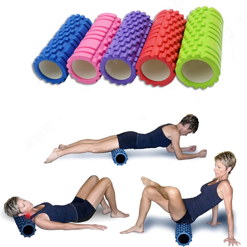 Haut de la page Vente Amazon muscle relaxation EVA PP mousse Hollow Roller Pour le yoga Gym Fitness