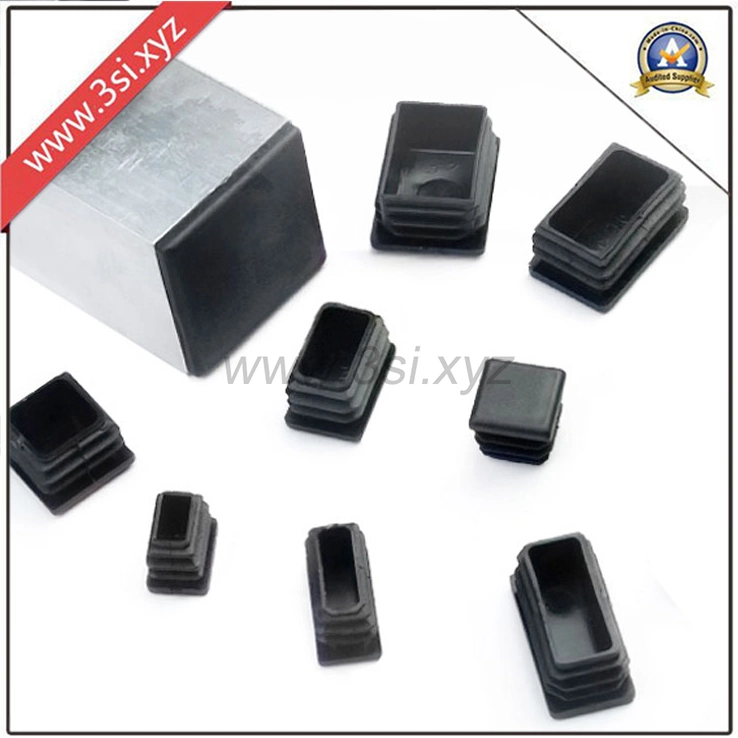 PVC Square Pipe End Inserts and Plugs for Chair Legs Protection (YZF-I009)