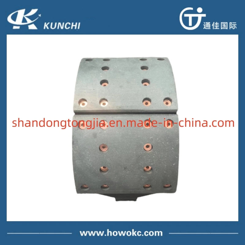 HOWO Chassis Parts Brake Shoe Assembly, Az9761450100 (HFF3502085CK1BZ/2BZ) , #Sinotruk #HOWO #Shacman #Foton #Truck Parts #FAW