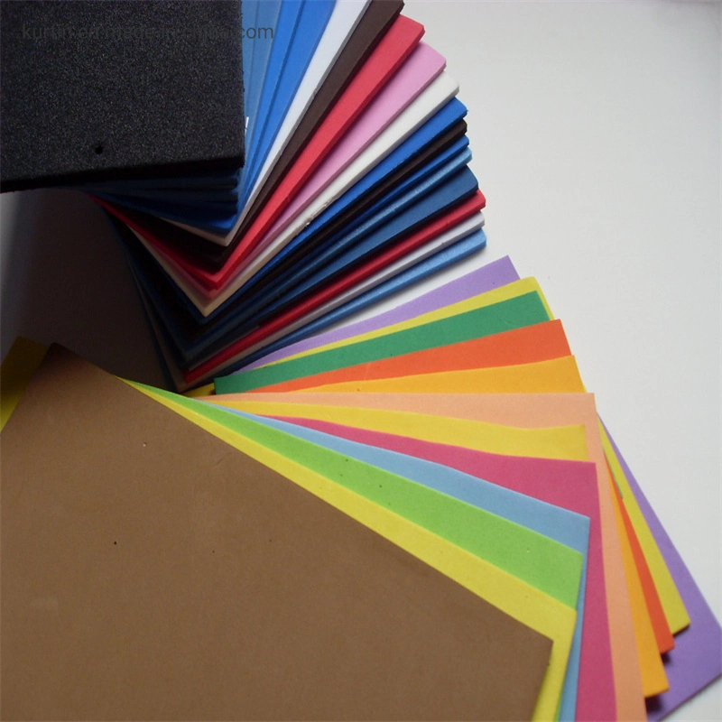 Custom Color EVA Foam Sheet Rolls 1mm 2mm 3mm Thickness Rubber Plastic EVA Foam