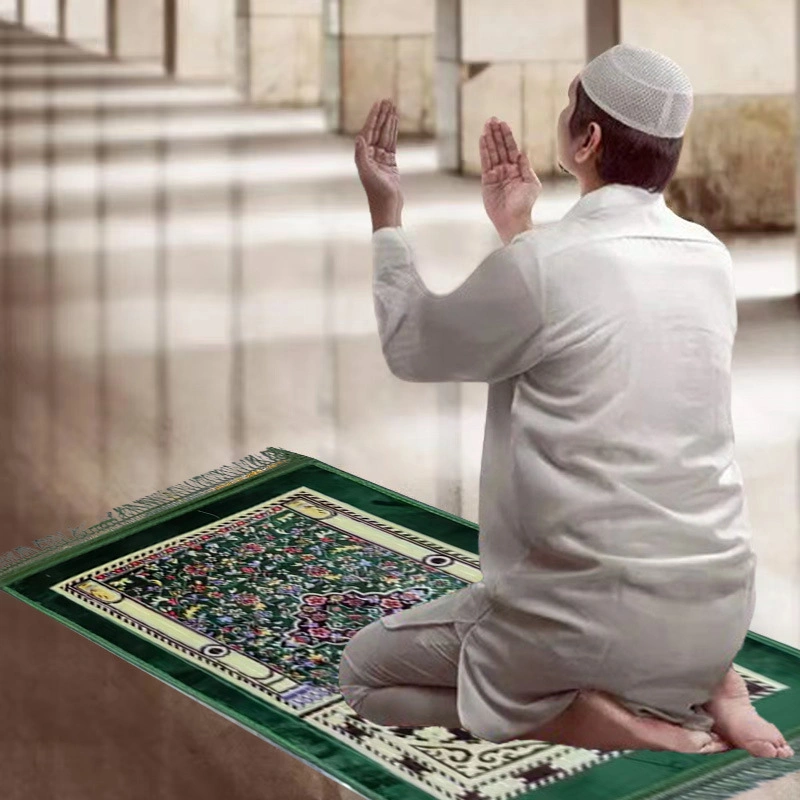 Tapis de sol islamique populaire, tapis de prière