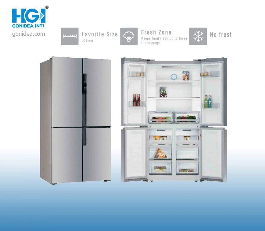 Bcd-505W No Frost Free Refrigerator Cross Door Big Refrigerator E Class