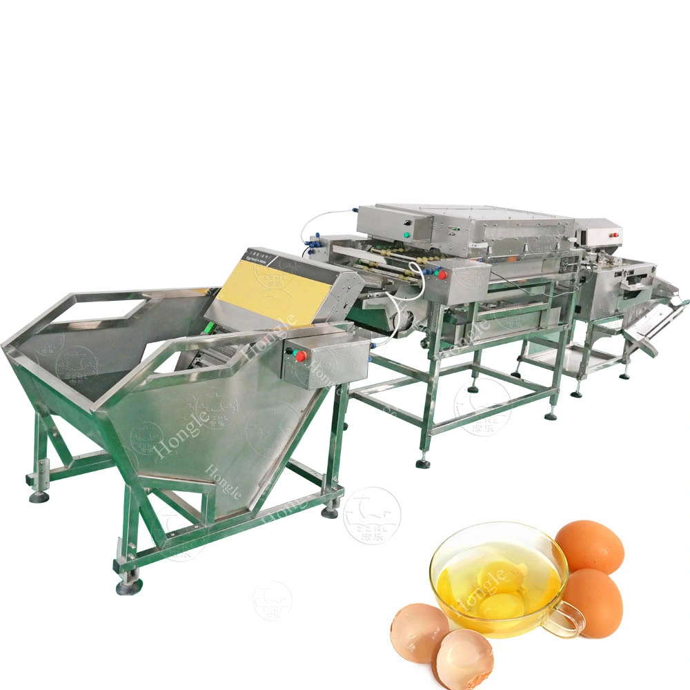 China Electric Hongle Wooden Package Duck Egg Washing Machine Line