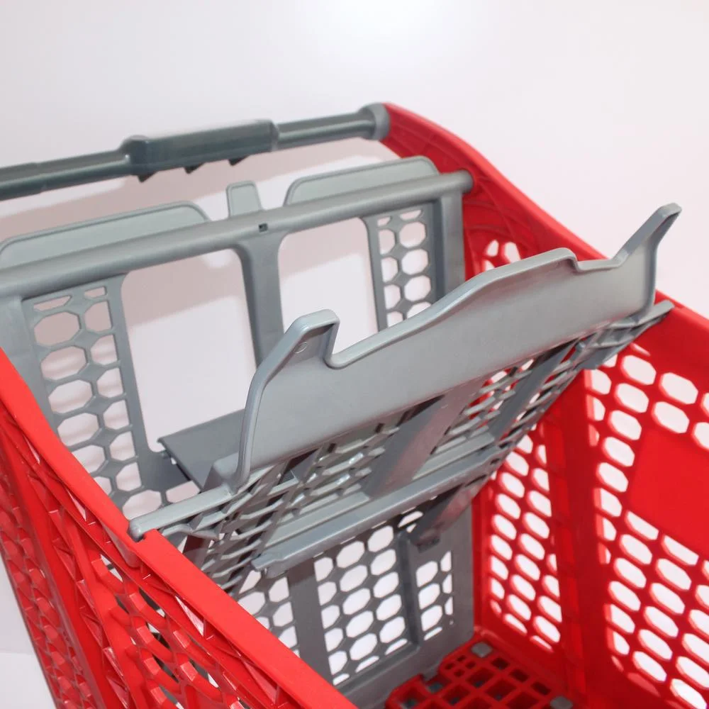 Top Quality Plastic Basket Shopping Cart