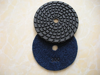 Professional Diamond Wet Flexible Polishing Pads for Stone