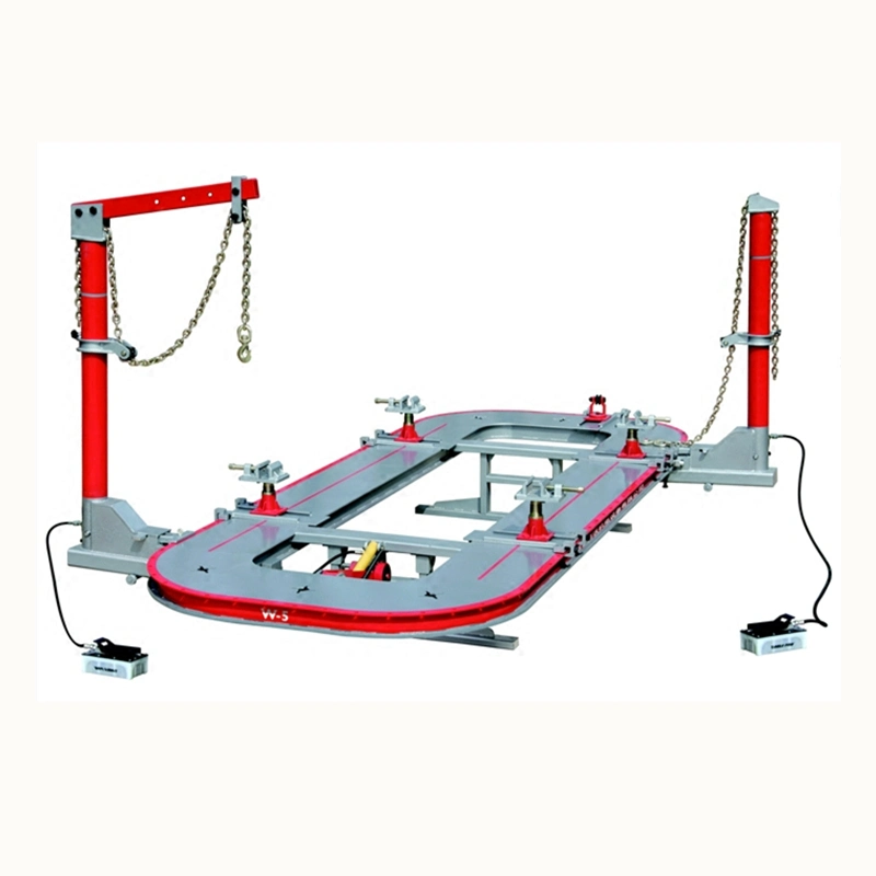 Reparación de cuerpo automático de automóviles tirando de la máquina de la banqueta del bastidor del coche