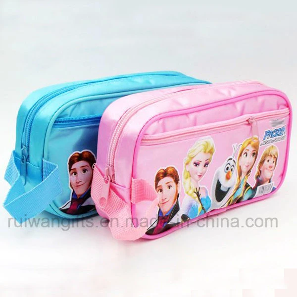 School Stationery Case Frozen Pen Pencil Bag for Children