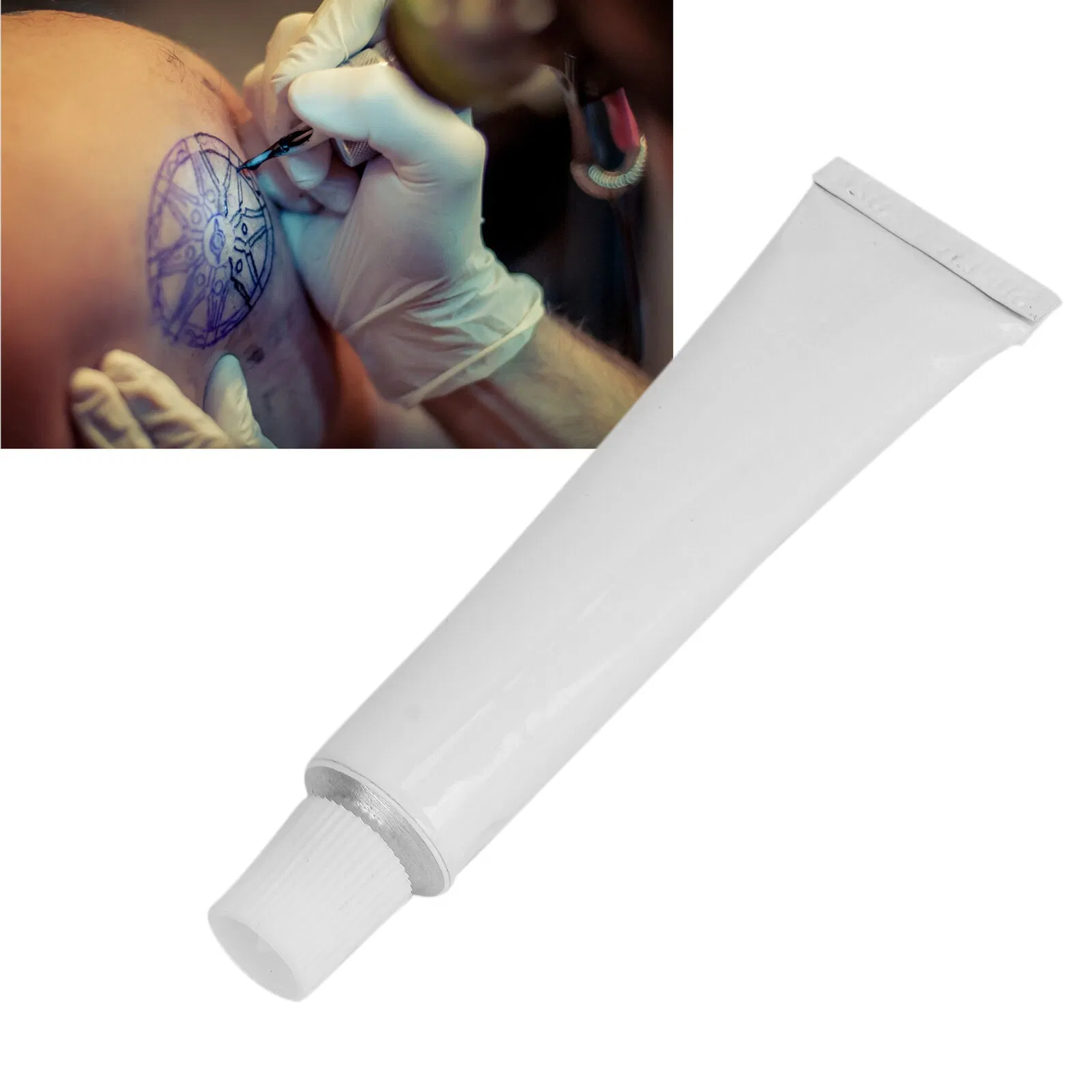 Brand personalizado anestésico tópico Piercing maquiagem permanente sobrancelha numbing creme Fornecimento de tatuagens