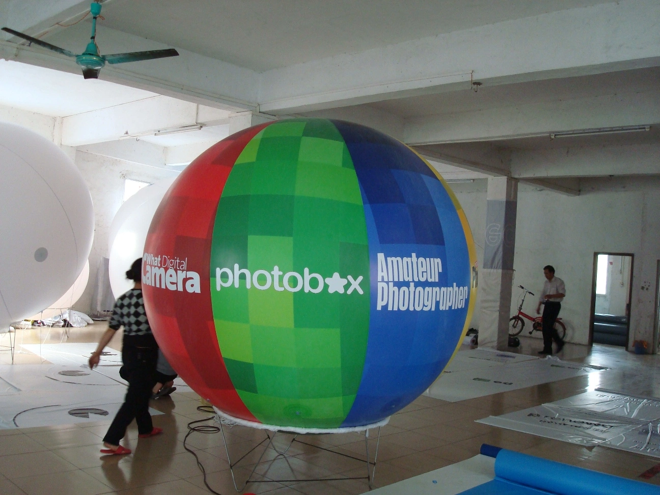 Ballon publicitaire gonflable réutilisable pour les festivals