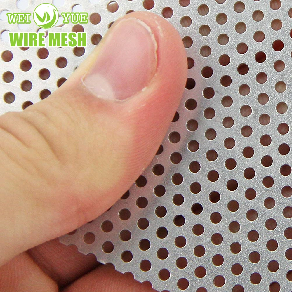 1.8mm Thickness Stainless Steel SUS304 Perforated Metal Mesh Screen for Security